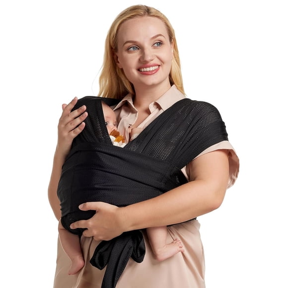 Portabebé Momcozy AirMesh ajustable con hebilla 76 a 119 cm
