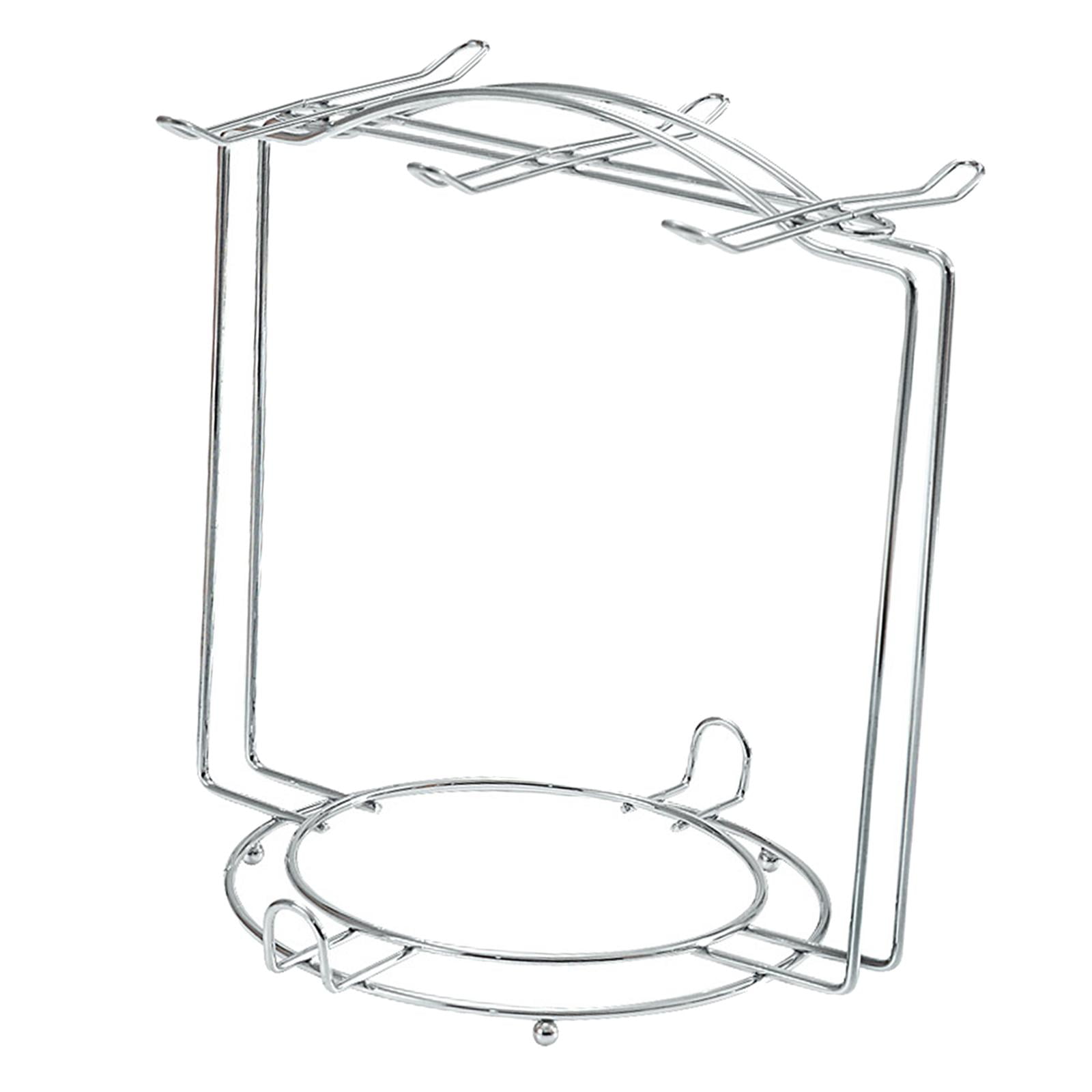 Bothyi - Soporte Para Tazas, Estante De Almacenamiento Anticorrosión, Organizador Para Cocina, Plateado