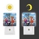 thumbnail image 3 of El Show de Rocky y Bullwinkle Luz nocturna LED con sensor de anochecer a amanecer para dormitorio, baño, pasillo, escaleras - Lámpara LED nocturna de enchufe, 0.5W - 1 pieza, 3 of 6