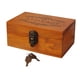 thumbnail image 5 of Caja De Madera Para Recuerdos, Compacta, De Diseño Antiguo, Multiusos, Para El Hogar, 21,3 X 14 X 10 Cm, 5 of 5