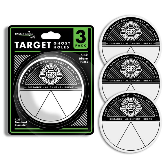 Objetivos de Golf BACK 2 BASICS GOLF – Pack de 3 portátil