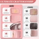 thumbnail image 2 of Neceser Maquillaje Mujer Personalizado Terciopelo Rosa Monograma, 2 of 3