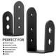 thumbnail image 2 of Soportes de barrera de puerta, Soportes de barrera de seguridad de puerta de 2 piezas, Soporte de seguridad de puertas pesadas para madera, Soporte de seguridad de barra abierta U, 2 of 3