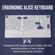 thumbnail image 3 of Teclado Gaming MechLands Feker Alice98 Ergonómico 98 teclas RGB, 3 of 3