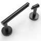 thumbnail image 1 of Portarrollos Negro Mate De Doble Poste Sus304, 1 of 6