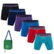 thumbnail image 1 of Pack de 6 Boxer Medio Algodón Hombre Con Bolso Regalo, 1 of 3