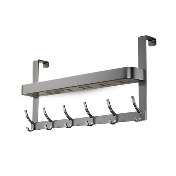 Colgador Repisa Ganchos Perchero Puerta Lider