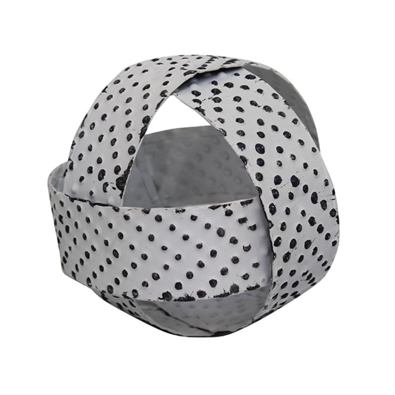 Hello Home - Adorno Nudo 4.75Pulg Circular Hierro