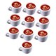 thumbnail image 4 of 10x Casa De Mu?ecas Café Latte Juguetes Escena De La Vida Modelo Decoración Mini Cocina Juguete Patrón De Hojas, 4 of 5