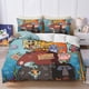 thumbnail image 1 of Spongebob Twin Bedding Set Cute Printed Cartoon Quilt Cover Duvet Cover Comforter Sets Queen, 1 of 5
