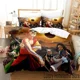 thumbnail image 1 of Avatar The Last Airbender Bedding Set Boys Girls Size Duvet Cover Pillowcase Bed boys Adult Bed Sheets, 1 of 5