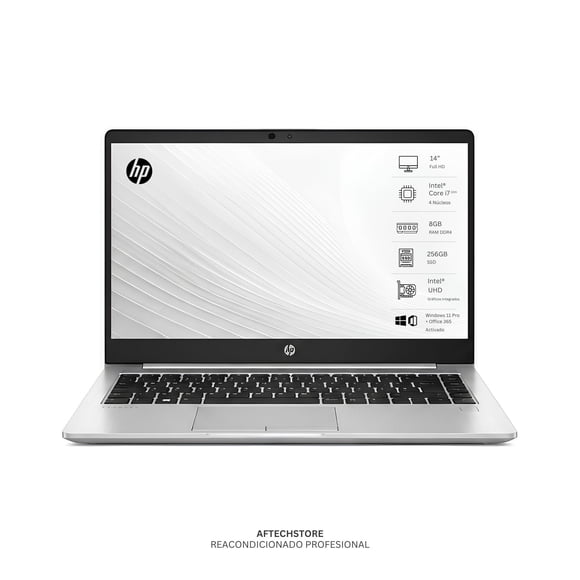 Notebook HP 440 G7 I7 10th 8GB 256GB Intel Uhd– Edición Exclusiva –Win Office– Rea