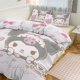 thumbnail image 1 of Kuromi Cute Cartoon Character Duvet Cover Set Bedding Set 1 Duvet Cover And 2 Pillowcases 3D Cartoon Printed Comfortable And Ultra Soft Bed Set Room Decor for Bedroom Twin, 1 of 5