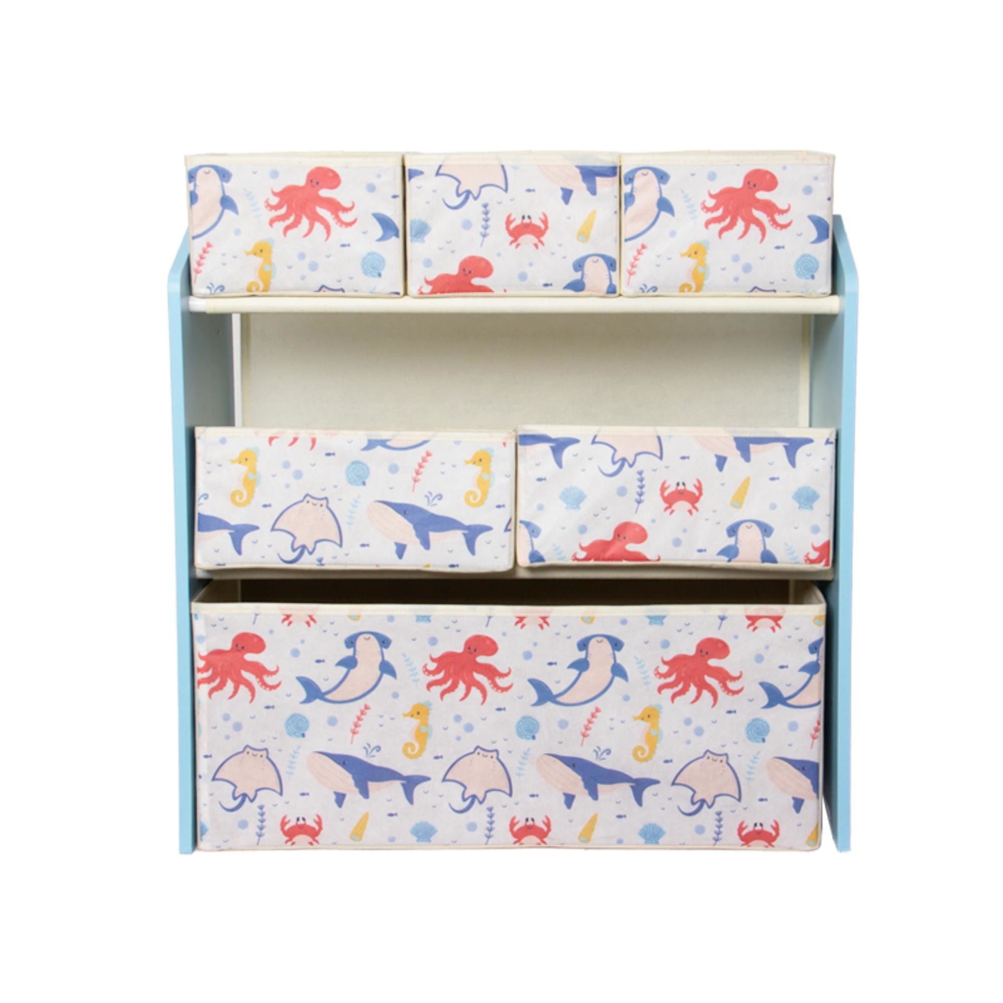 Mainstays Kids - Mueble Organizador Ys-8644Blue Juguetes Azul