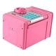 thumbnail image 2 of Alcancía electrónica tipo caja fuerte rosa, 2 of 3