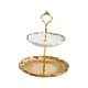 thumbnail image 5 of Estante Para Tartas, Plato Para Dulces, Plato De Frutas, Soporte Para Repostería Para Fiesta Comercial, Cumplea?os, B, Dorado, 5 of 5