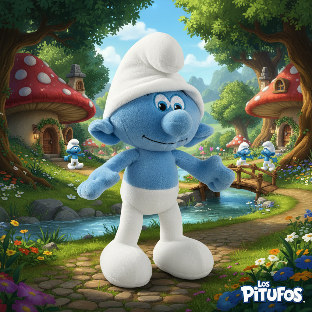 Toyng - Peluche Pitufo - Los Pitufos