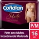 thumbnail image 2 of Pañales Pants Adulto Cotidian Silueta P/M, 16 Un, 2 of 2
