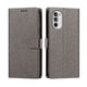 thumbnail image 2 of Cartera para Motorola Moto G52 con Soporte y Correa, Gris, 2 of 6
