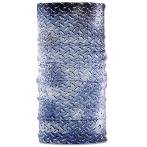 Flying Fisherman - Bandana Diamond Plate Sunbandit Uv30 Sin Costura Celeste