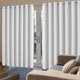 thumbnail image 4 of Cortinas Joydeco Blackout con puerta corredera, 254 x 213 cm, color blanco puro, 4 of 4