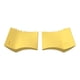 thumbnail image 4 of 2 piezas de silicona delineador de ojos estampador de pestañas plantillas de delineador de ojos rápido estampador de pestañas , amarillo, 4 of 5