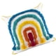 thumbnail image 1 of Funda para Cojín Decorativo con Borlas, Funda para Almohada, Decoración de Habitación, Semicírculo, 1 of 3