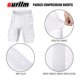 thumbnail image 4 of Faja de fútbol surlim con acolchado de 12 mm y shorts de compresión, 4 of 7