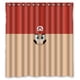 thumbnail image 1 of Cortina de ducha con diseño de perro adorable, juego de cortinas de baño con ganchos, tamaño 66 x 72 pulgadas, 1 of 3
