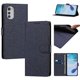 thumbnail image 3 of Cartera para Motorola Moto E32 con Soporte y Correa, Azul Marino, 3 of 6