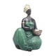 thumbnail image 1 of Figuras De Dama Tribal, Escultura Coleccionable, Dormitorio, Mamá, Estatua De Mujer Africana, 16 Cm X 24 Cm, Sentada, 1 of 5