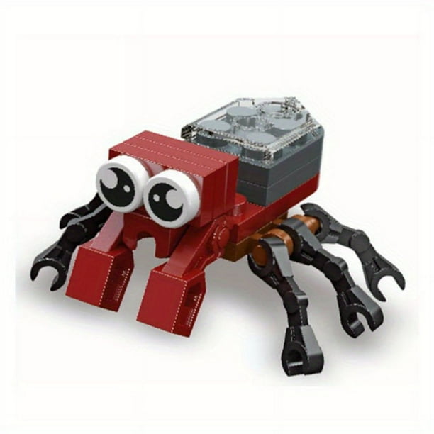 JIE STAR 12 Insect Animals Party Building Blocks Christmas Birthday Gift, Cute Insect Building Blocks Toys, Assembling Educational Insect Building Blocks Toys, Children's Building Blocks Toys Gift