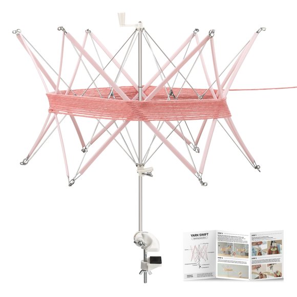 Carrusel de Hilo INMAKER 60 cm Rosa de Diseño Plegable