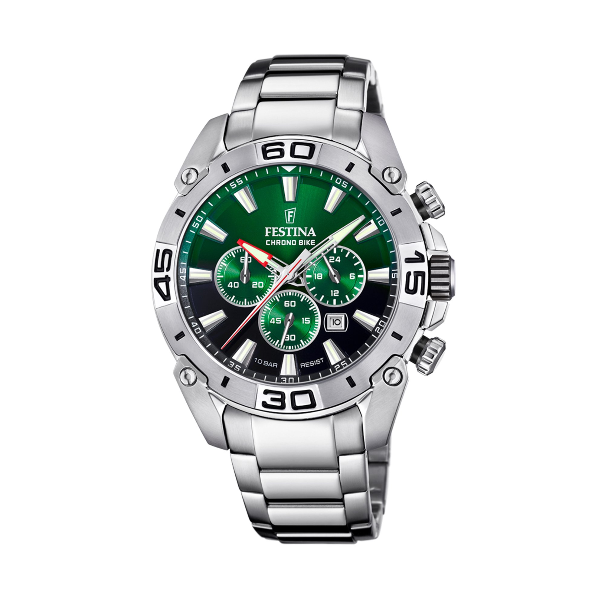 Reloj F20543/3 Festina Verde Hombre Chrono Bike