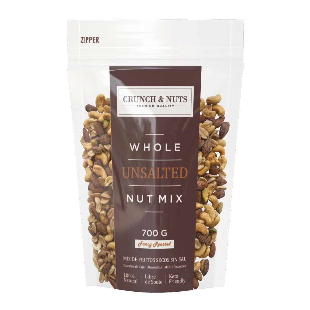 Mix De Frutos Secos Sin Sal Crunch & Nuts 700 G