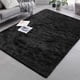 thumbnail image 1 of Alfombra peluda 1.8 x 2 M - Negro Liso, 1 of 1