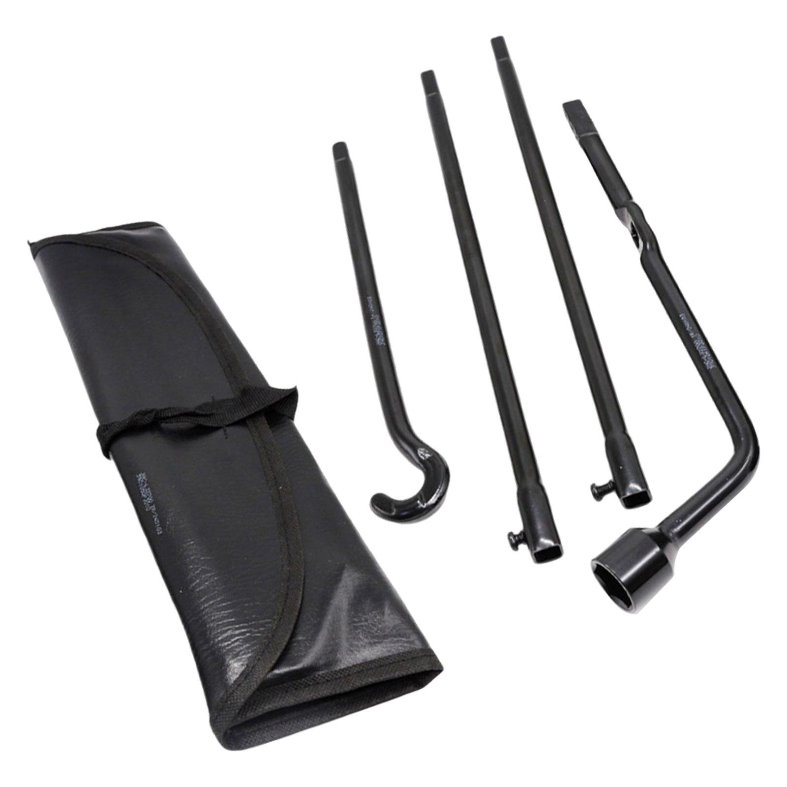 Magideal - Kit De Herramientas Para Llanta De Repuesto, Cambiador De Neumáticos, Herramientas De Reparación De Neumáticos De Vehículo, Repuesto Premium Con Bolsa