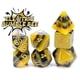 thumbnail image 2 of Set de dados Gate Keeper Games Sui Generis Poly Electric Bumble Bee, 2 of 6