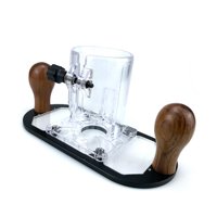 Magideal - Base De Máquina De Recorte Transparente Para Máquina De Recorte De 65 Mm, Herramienta Eléctrica De Recorte, Protección Para Carpintería, Reemplazo De