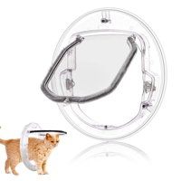 Puerta Abatible Youthink Con Cierre De 4 Posiciones Para Mascotas Pequeñas