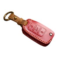 Ioensy - Durable Key Fob Cover Case Key Fob Holder Protección Completa Para Vw Rojo