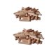 thumbnail image 2 of Pasadores de madera de 200pcs varillas pasadores para proyectos de carpintería de bricolaje, 2 of 5