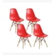 thumbnail image 3 of Juego de Comedor Mesa Eames Blanca 100cms + 4 Sillas Eames Rojo, 3 of 3