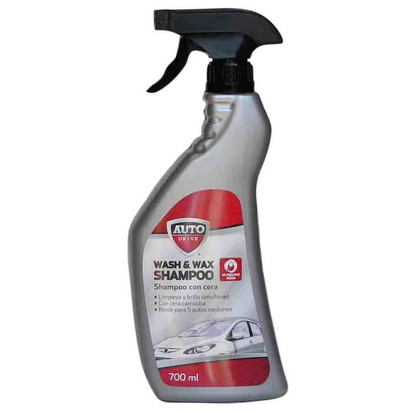 Shampoo para Auto con Cera 700ml, 700 ml