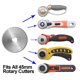 thumbnail image 5 of Cuchillas de recambio para cortador rotativo SOMOLUX 45 mm – Pack de 10, 5 of 6