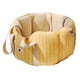 thumbnail image 3 of Asiento Para Perros Para Coche, Cama Para Exteriores, Desmontable, Lavable A Máquina, Suministros Para Mascotas, Casa Para Mascotas M Amarilla, 3 of 5
