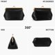 thumbnail image 3 of Bolso de mano CATSEA Kiss Lock bandolera de piel sintética para mujer, 3 of 6
