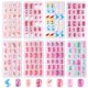 thumbnail image 1 of Uñas postizas adhesivas Jsiallye 192 piezas - Patrones coloridos para niños, 1 of 6