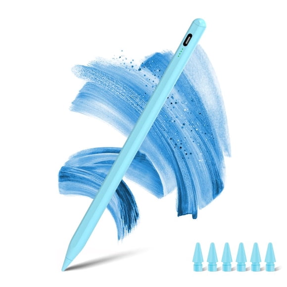 Lápiz Stylus Sluoch para iPad 2018‑2025 con rechazo de palma – Azul