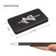 thumbnail image 2 of Estuche para tarjetas de juego doepeBAE de 24 ranuras 17 cm, silicona, negro, 2 of 7